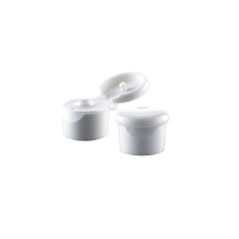 high quality cosmetic bottle use white pp 24/410 flip top lid 24mm plastic cap